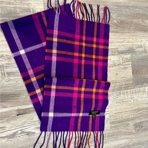 Cashmere Scarf Purple:Multicolor